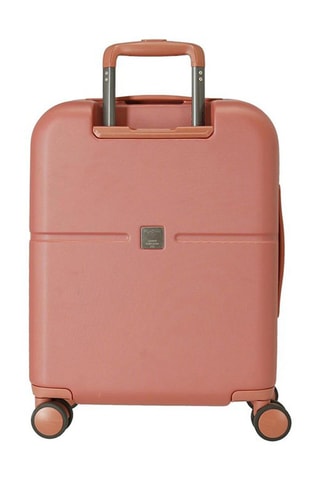 Valise cabine Highlight  - 55 cm - Argenté et rouge