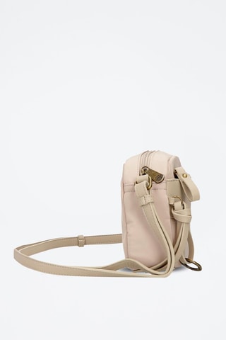 Sac bandoulière Morgan - Beige et doré