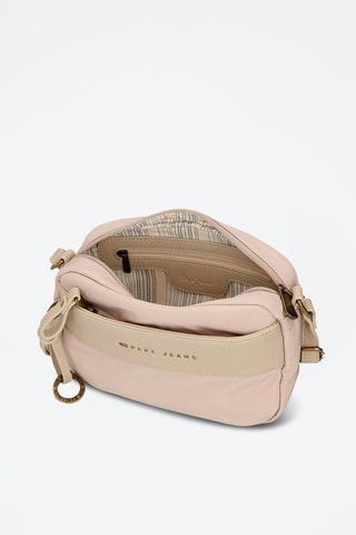 Sac bandoulière Morgan - Beige et doré