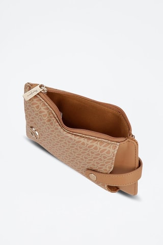 Sac bandoulière Megan - Marron et beige