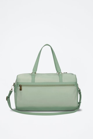 Sac de voyage Morgan   - 40 cm - Doré et vert
