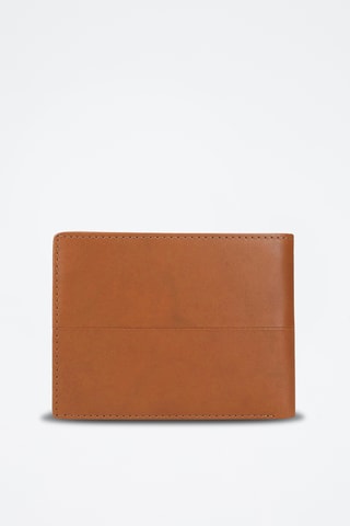 Portefeuille en cuir Cracker - Beige