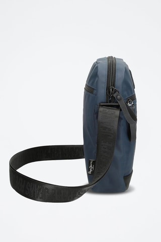 Sac bandoulière Hoxton - Noir et bleu