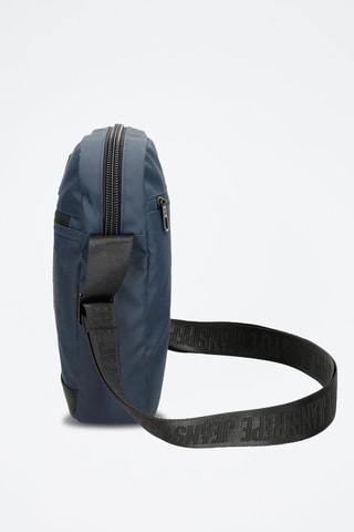 Sac bandoulière Hoxton - Noir et bleu