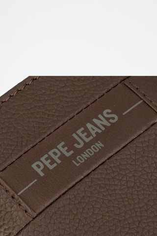 Porte-monnaie Checkbox - Marron