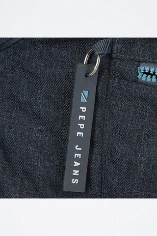 Sac à dos Edmon - Bleu et blanc