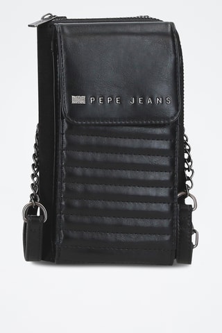 Sac bandoulière Biker - Noir