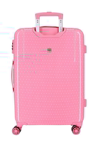 Valise cabine et valise semaine Alenka - 68 cm - Cadenas TSA - Rose