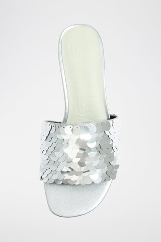 Sandalen met Hak - Zilverkleurig