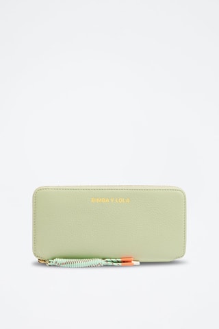 Portafoglio in pelle - Verde