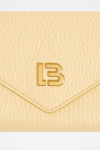 Leren Portefeuille - Geel