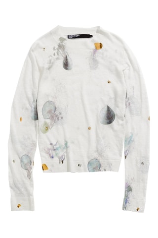 Maglia in lino - Bianco