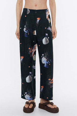 Linnen Chino - Antraciet