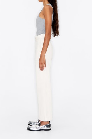 Jeans wide legs - Crema