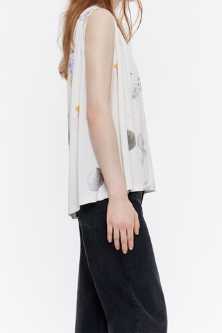 Top senza maniche - Bianco