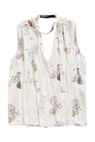 Top senza maniche - Bianco