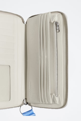 Portafoglio in pelle - Beige