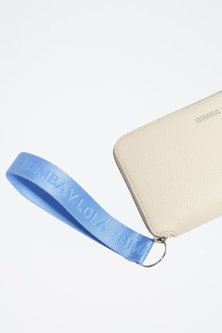 Portafoglio in pelle - Beige