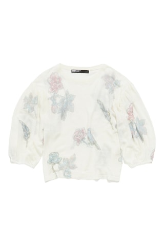 Blusa in lino - Bianco