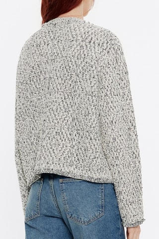 Cardigan - Bianco melange