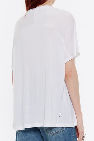 T-shirt oversize - Bianco