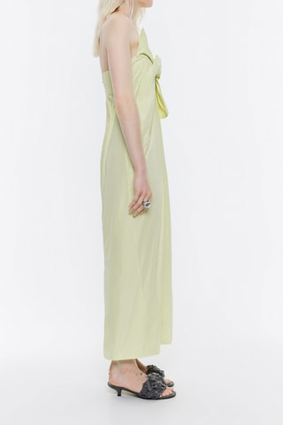 Strapless Jurk - Geel