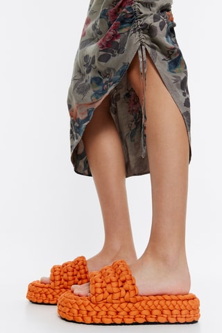 Platform Muiltjes - Oranje