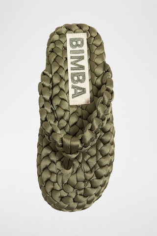 Platform Sandalen - Kaki