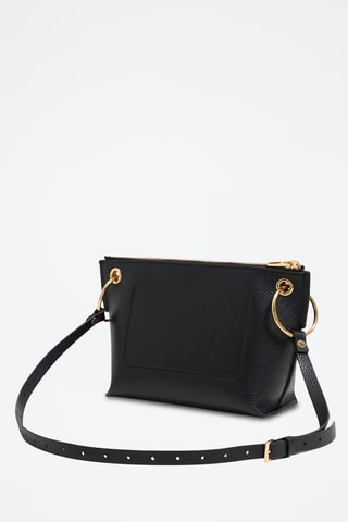 Shopping bag in pelle - Nero