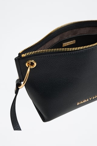 Shopping bag in pelle - Nero