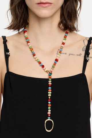 Collana - Rosso e verde