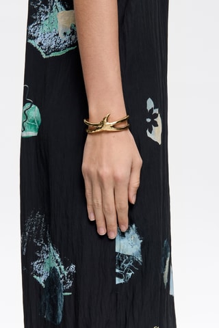 Bracciale a polsiera - Dorato