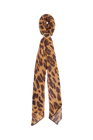 Sjaal met Charm - Bruin