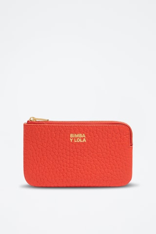 Leren Portemonnee - Oranje