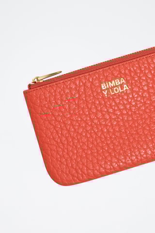 Leren Portemonnee - Oranje