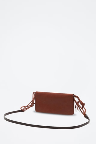 Portafoglio in pelle - Marrone