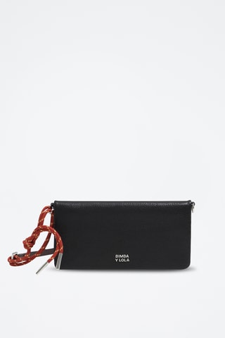 Portafoglio in pelle - Nero