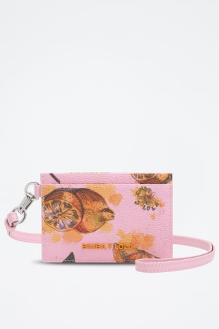 Leren Pasjeshouder - Roze