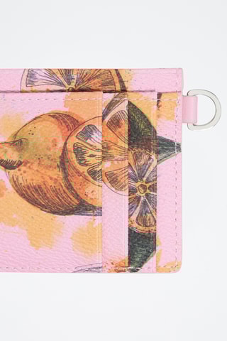 Leren Pasjeshouder - Roze