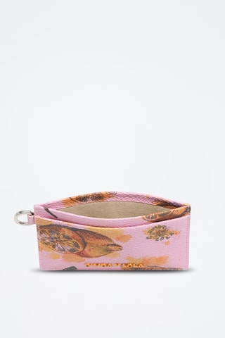 Leren Pasjeshouder - Roze