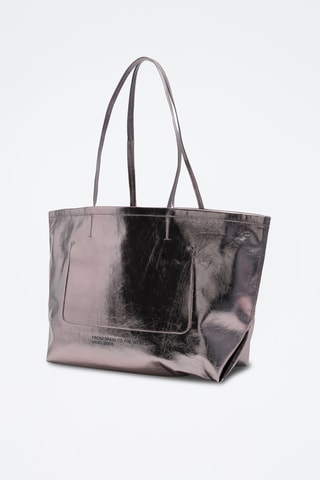 Borsa a spalla - Argentato