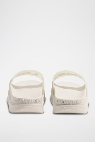 Platform Muiltjes - Wit