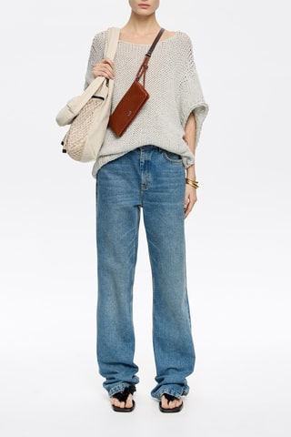 Maglia oversize - Grigio chiaro