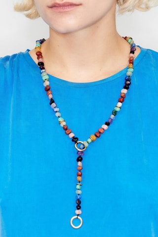 Collana - Rosso e verde