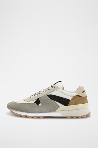 Leren Sneakers - Grijs
