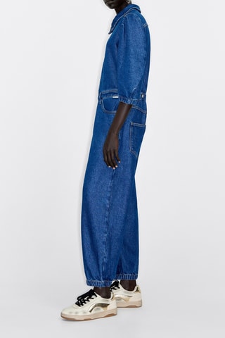 Tuta in jeans - Blu