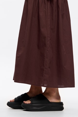 Platform Muiltjes - Zwart