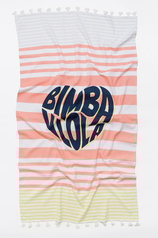 Badlaken - Koraalrood - 100 x 170 cm