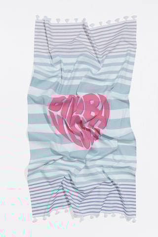 Badlaken - Blauw - 100 x 170 cm