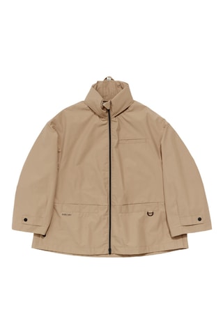 Impermeabile con cappuccio - Cammello